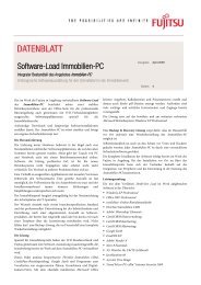 Software-Load Immobilien-PC - Fujitsu