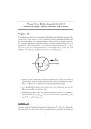 Blatt zu Übung 10