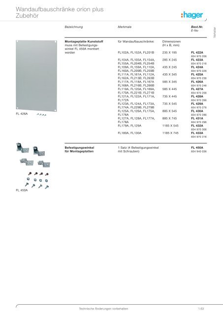 Verteiler - Hager