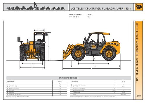 jcb teleskop agri/agri plus/agri super - Forklift