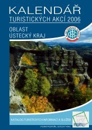 KALENDÁŘ - KČT oblast Ústecký kraj