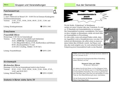 Anzeiger März - Mai 2013.pub - Evangelische Kirchengemeinde ...