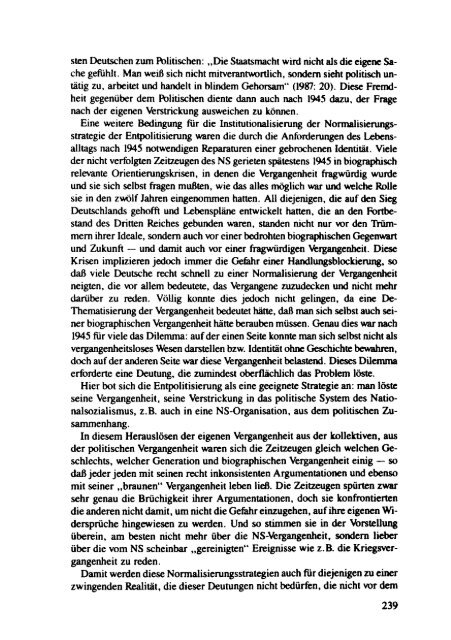 "Als der Krieg kam, hatte ich mit Hitler nichts mehr zu tun" - goedoc