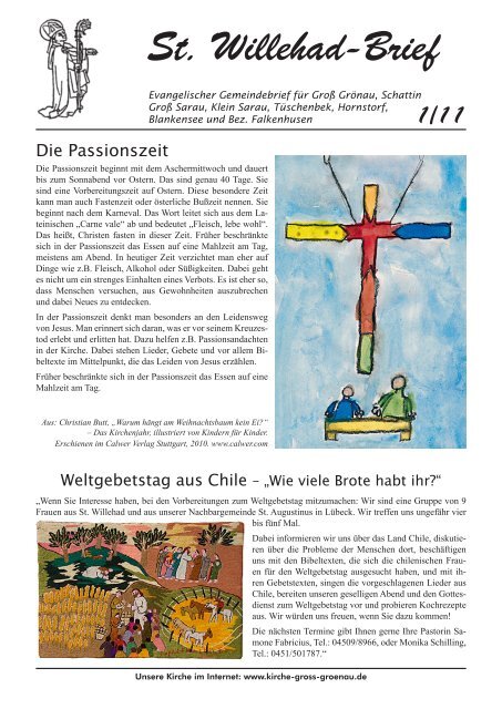 Brief Ausgabe 1/11 - Ev.-Luth. Kirchengemeinde St.Willehad