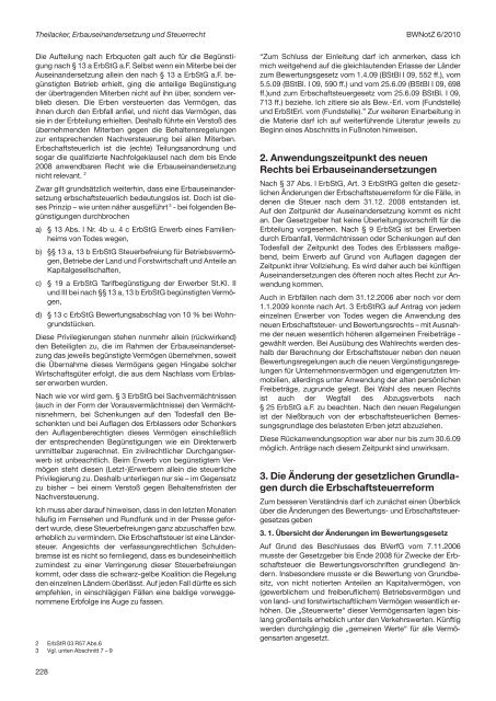 BWNotZ 6/2010 - Württembergischer Notarverein e.V.