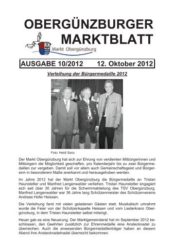 Obergünzburger Marktblatt - Ebersbach
