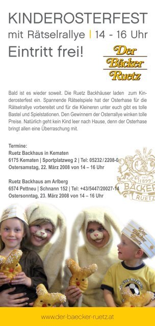 FLYER ostern 08