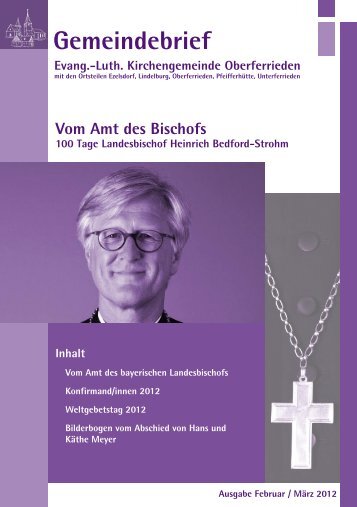 Gemeindebrief - Evangelisch-Lutherische Kirchengemeinde ...