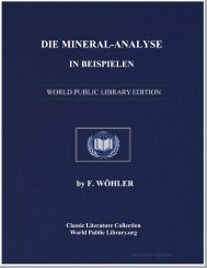 DIE MINERAL-ANALYSE IN BEISPIELEN - World eBook Library