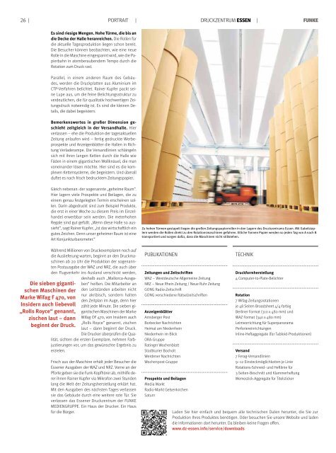 Download Imagebroschüre - Funke Zeitungsdruckereien