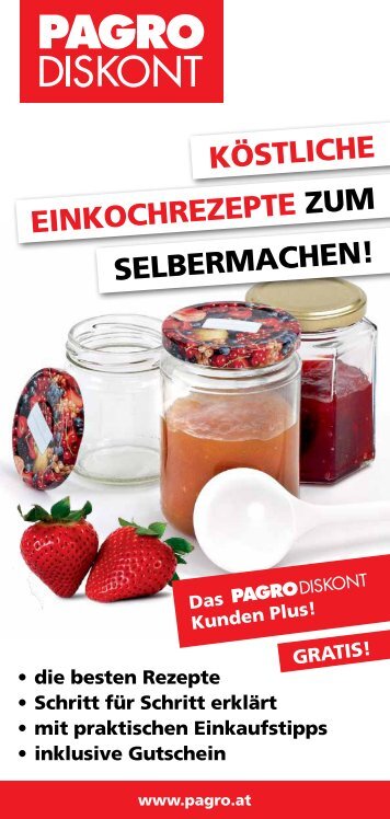 Einkochen - PAGRO Diskont