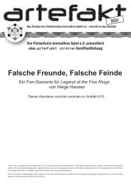 Falsche Freunde, Falsche Feinde - Förderkreis innovatives Spiel