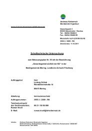 Bebauungsplan Nr. 55: Schalltechnische Untersuchung - VG Mering