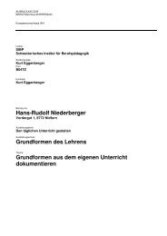 004 Grundformen aus dem Unterricht - E-mail hn@ibn.ch