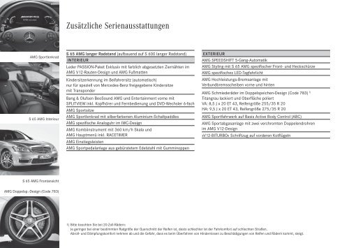 Preisliste Mercedes-Benz S-Klasse Limousine (W/V221) vom 19.10.2011.