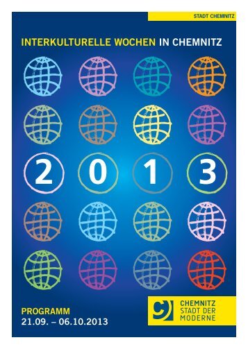 Programm der Interkulturellen Wochen 2013 - Chemnitz