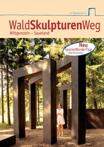 Broschüre zum WaldSkulpturenWeg