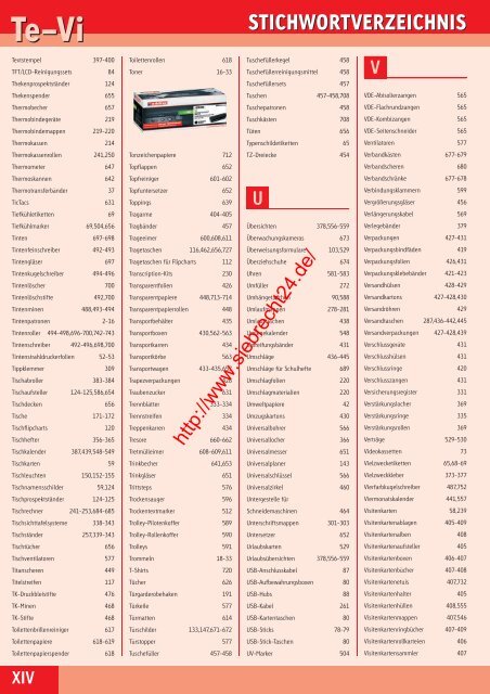 zum Katalog 2013 - Bürobedarf Siebrecht - Recklinghausen