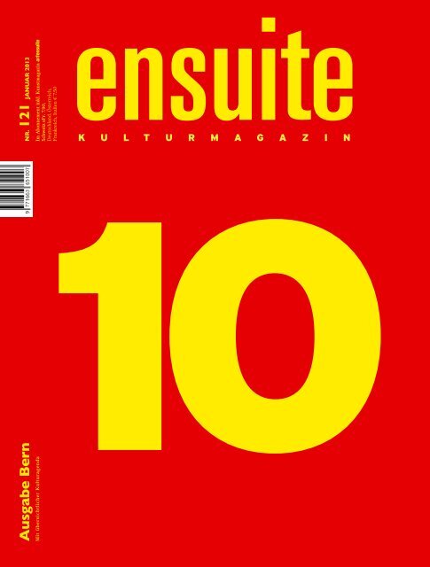 A u sg a b e B e rn 2 1 - Ensuite