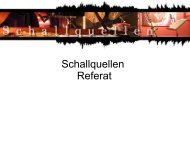 Schallquellen Referat - JAEGER-FLUTE.COM