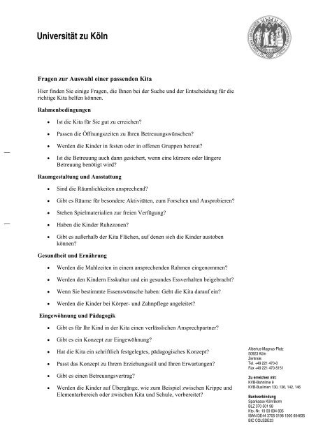 Checkliste Zur Suche Nach Einer Kindertagesstatte Verwaltung Kita logistics is a major global air, sea and road logistics provider established in 1995. checkliste zur suche nach einer