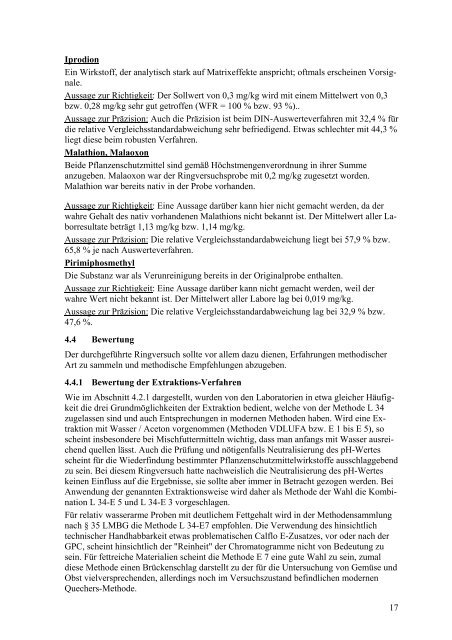 Forschungsprojekt Nr. 04 HS 042 Thema: Methodische ... - BLE