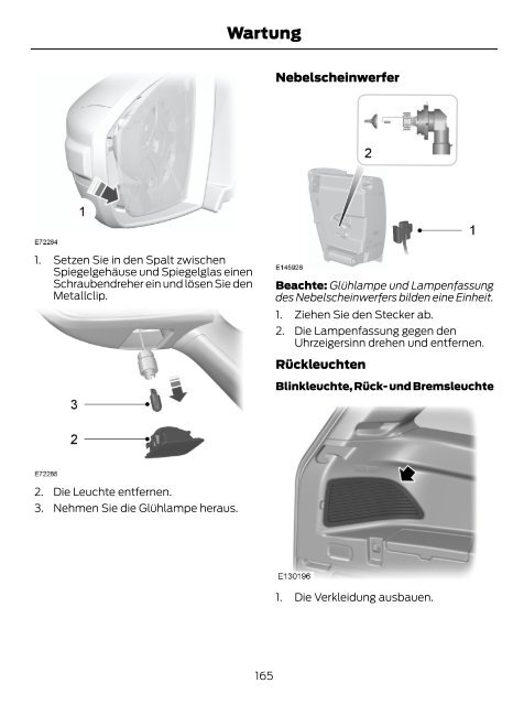 FORD B-MAX Betriebsanleitung