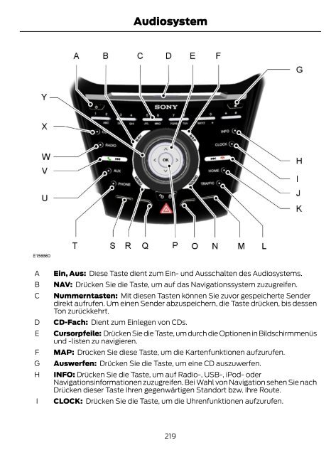 FORD B-MAX Betriebsanleitung