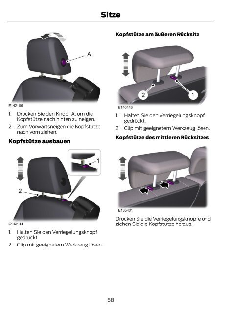 FORD B-MAX Betriebsanleitung