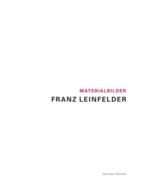 PDF-Download - Franz Leinfelder