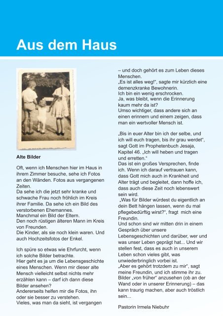 Download der aktuellen Ausgabe (pdf) - Diakonisches Werk ...