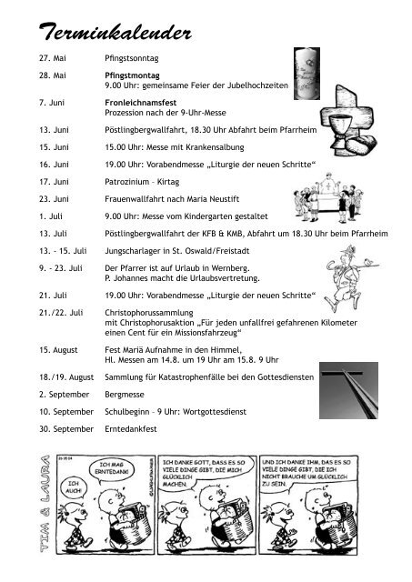 Eine faszinierende Streichholz- spielerei, gelungen ... - Pfarre Katsdorf