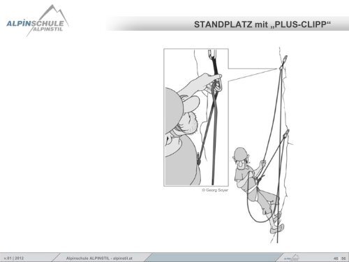 Sicherungstheorie Alpines Felsklettern - Alpinschule ALPINSTIL