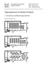 Tagungsräume im Kloster Drübeck