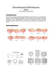 Dermatologische Blickdiagnose -Quiz- - congress-info.ch | Home