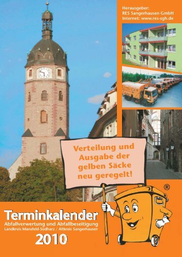 Terminkalender Terminkalender - RES Sangerhausen