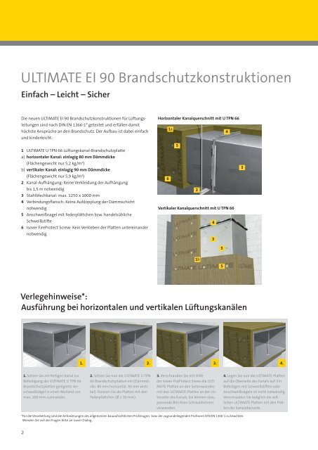 Hochleistung im Brandschutz - Technische Isolierung