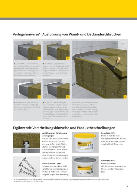 Hochleistung im Brandschutz - Technische Isolierung