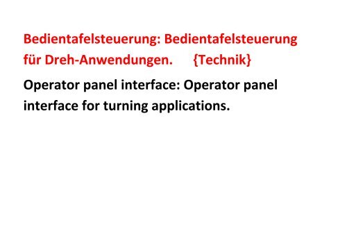 Technisches Woerterbuch