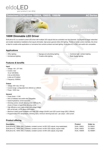 LED Steuerungstechnik / eldoLED 2013