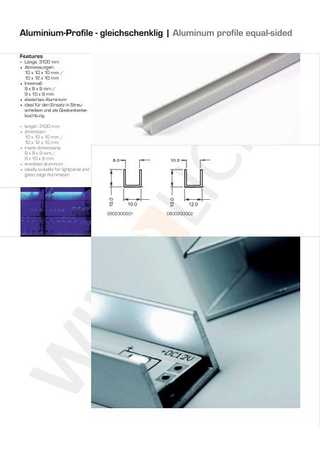 LED Standard Profile 