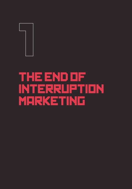 LANDER - Inbound Marketing 101: The end of Interruption Marketing