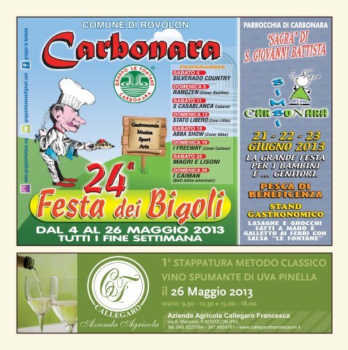 Rivista Euganeamente Maggio Giugno 2013