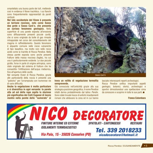 Rivista Euganeamente Maggio Giugno 2013