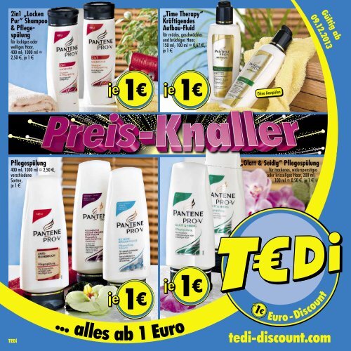 TEDi - Preis Knaller - 09.12.2013 - DE