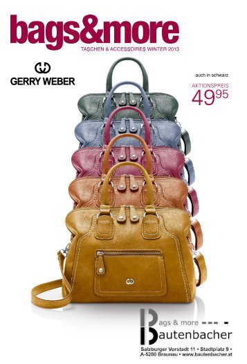 Bautenbacher: Gerry Weber, Strellson,Maitre