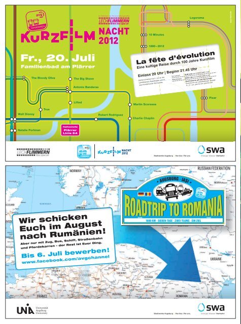 Stadtmagazin Neue Szene Augsburg 2012-07