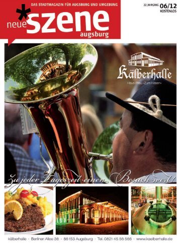 Stadtmagazin Neue Szene Augsburg 2012-06