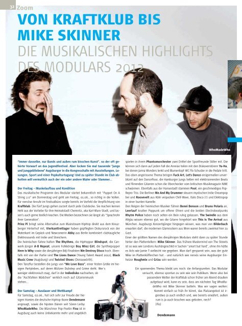 Stadtmagazin Neue Szene Augsburg 2012-05