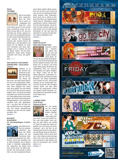 Stadtmagazin Neue Szene Augsburg 2012-05